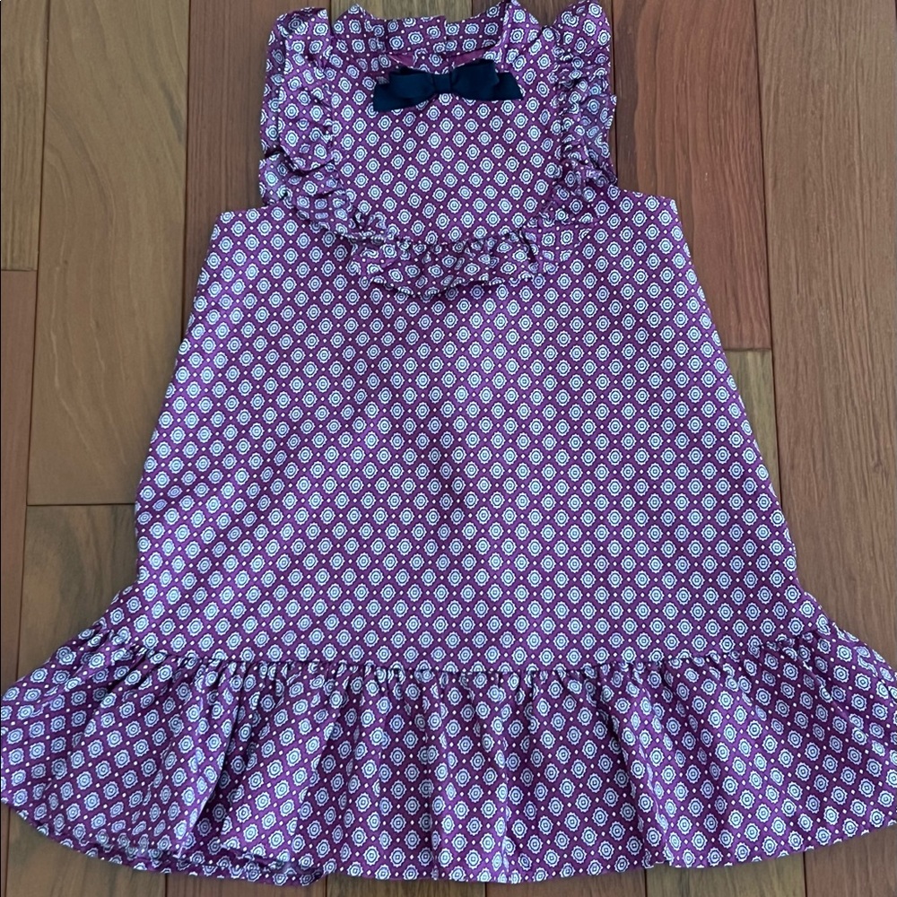 Janie & Jack gorgeous purple and blue geometric shape